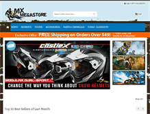 Tablet Screenshot of mxmegastore.com